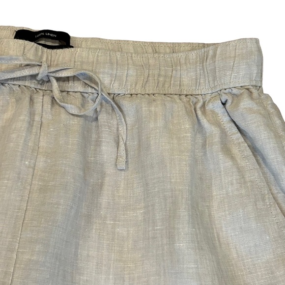 Tahari 100% Linen Shorts S - Picture 3 of 7